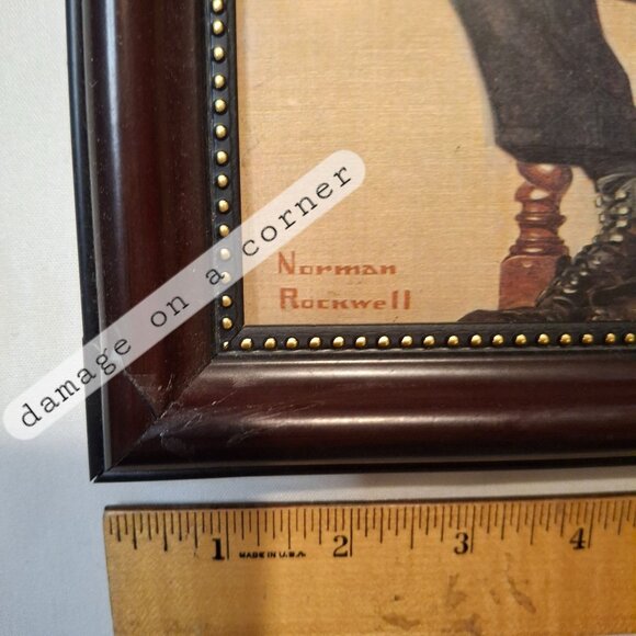 Norman Rockwell Framed Prints Pair - The Saturday Evening Post Covers 8  x 10 - Picture 5 of 10